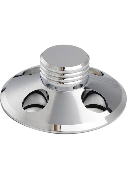 Yeni Audio Lp Vinil Turnattaşlar Metal Disk Sabitleyici Kayıt Oynatıcı Ağır Kelepçe Hifi (Yurt Dışından)