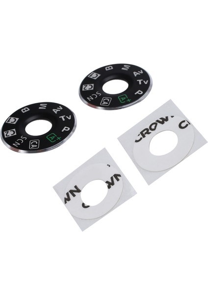 2 Canon 6d Mod Için Turntable Üst Kapak Düğmeleri 6d Mod Turntable Smd Etiket Yapıştırıcı ile Isim Plakası (Yurt Dışından)
