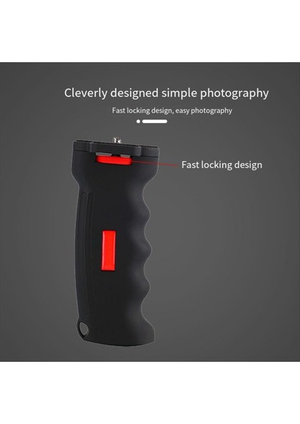 Universal Handheld Selfie Tutucu Kamera Video Cep Telefonu Spor Kamerası Selfie Kayıt Tutamak Aksesuarları (Yurt Dışından) fiyatları