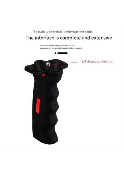 Universal Handheld Selfie Tutucu Kamera Video Cep Telefonu Spor Kamerası Selfie Kayıt Tutamak Aksesuarları (Yurt Dışından) fırsatları