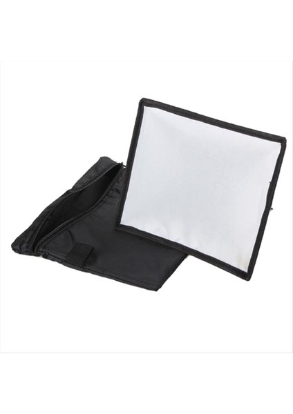 Dslr Kamera Için Evrensel Harici Flaş Kapağı Dolgu Işık Taşınabilir Mini Softbox Çatı Flaş 20X30CM Yumuşak Kapak (Yurt Dışından)