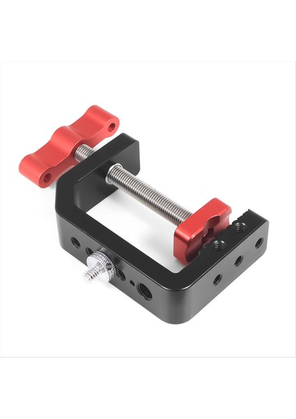 C Kamera Masası Kamera Montajı Standı Kamera Fotoğrafçılığı Için 1/4 3/8 Vidalı Delikli Video Dolgu Işık Masaüstü Braket (Yurt Dışından) indirimleri