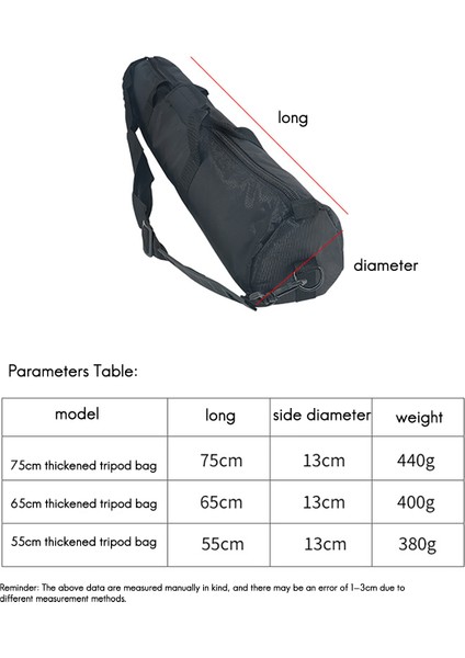 Tripod Çanta Kamera Bagtravel Taşınabilir Omuz Işığı Stand Fotoğraf Stand Depolama Çantası 65CM (Yurt Dışından) fırsatları