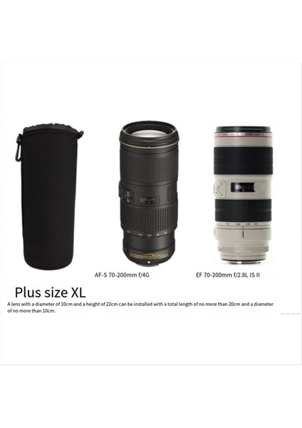 4 Pcs S/m/l/xl Kamera Lens Torba Çanta Kamera Lens Torba Torbası Muşaması Kamera Aksesuarları (Yurt Dışından) fiyatları