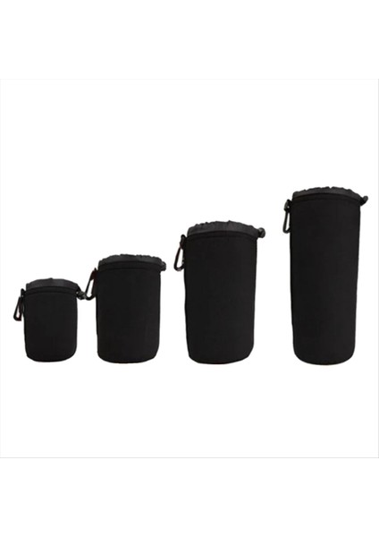 4 Pcs S/m/l/xl Kamera Lens Torba Çanta Kamera Lens Torba Torbası Muşaması Kamera Aksesuarları (Yurt Dışından) modelleri