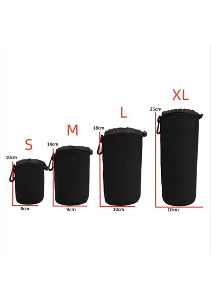 4 Pcs S/m/l/xl Kamera Lens Torba Çanta Kamera Lens Torba Torbası Muşaması Kamera Aksesuarları (Yurt Dışından) indirimleri