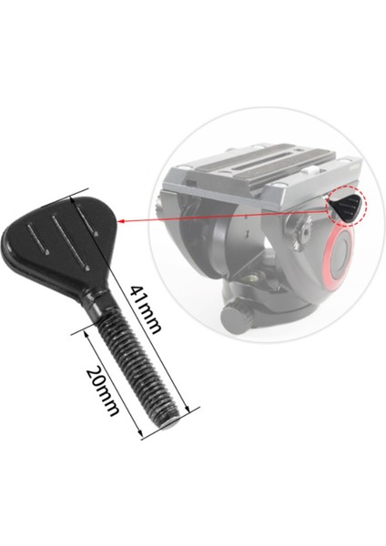 Hızlı Serbest Bırakma Plakası Kilitleme Vidası Manfrotto MVH500AH Hidrolik Pan/eğim Paneli Kontrol Vidası Için Uygundur (Yurt Dışından) fiyatları