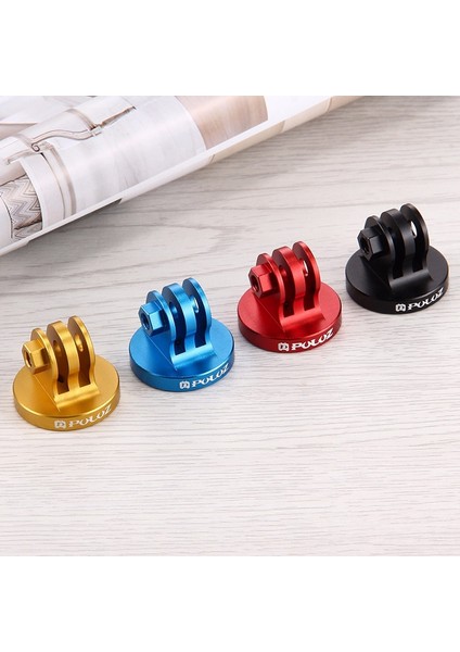 Go Pro Accessories For Go Accessories For Gopro Kahraman Için Kamera Tripod Montaj Adaptörü 4 Oturum 4 3+3 2 1 Xiaomi Yi SJ4000 SJ5000 (Kırmızı) (Yurt Dışından) fırsatları