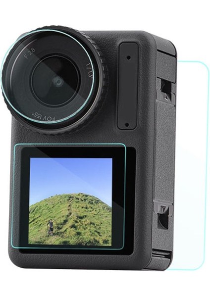 Djı Action Için Lens Ekran Koruyucusu 3 Çizgiye Döküm Anti Temsilli Cam Ekran Kapak Koruyucu Kamera Lens Filmi (Yurt Dışından) fiyatları