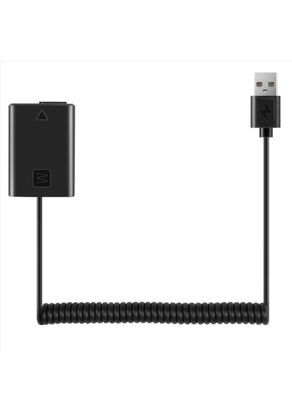 USB Şarj Kablosu NP-FW50 Sony A7 A7R A7S A7M A7II A7S2 A7M2 A7R2 A6500 A6300 Dc Kullanıcı (Yurt Dışından)
