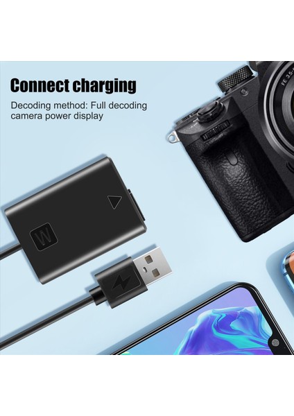 USB Şarj Kablosu NP-FW50 Sony A7 A7R A7S A7M A7II A7S2 A7M2 A7R2 A6500 A6300 Dc Kullanıcı (Yurt Dışından) indirimleri