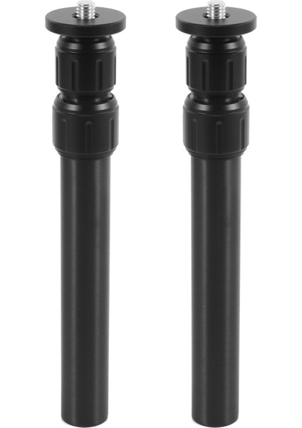 2x Xıletu XM-263A Alüminyum Uzatma Çubuk Çubuk Kutbu 1/4 Inç 3/8 Iplik Dengeleyicisi Çubuk Monopod Tripod (Yurt Dışından)