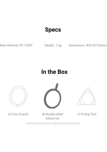 INSTA360 Için 4x Bir X2 Lens Korumaları Koruma Panoramik Lens Koruyucu Spor Kamera Aksesuarları (Yurt Dışından) modelleri