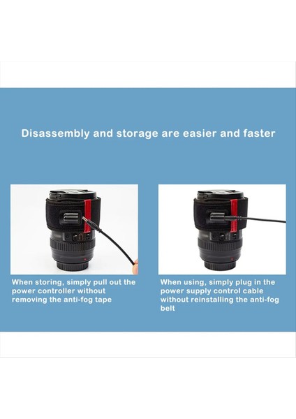 Ayarlanabilir Kamera Lens Isıtma Şeridi Taşınabilir Teleskopik Dslr Lens Isıtıcı Düğmesi Çalışma Isıtıcı (Yurt Dışından) fiyatları