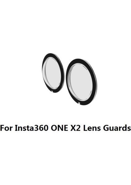 INSTA360 Için 3x Bir X2 Lens Muhafızları Koruma Panoramik Lens Koruyucu Spor Kamera Aksesuarları (Yurt Dışından) fırsatları