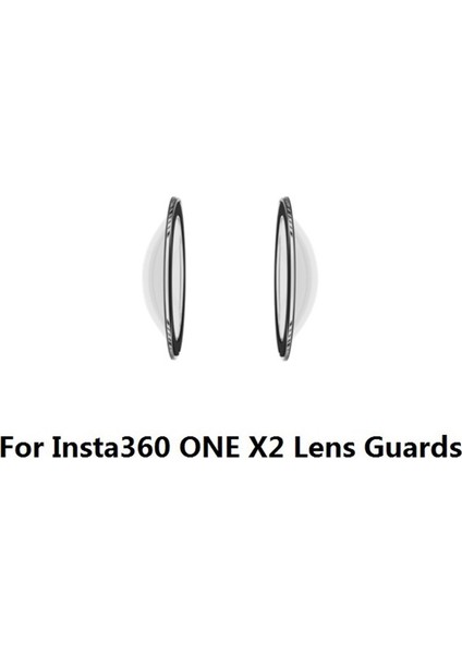 INSTA360 Için 3x Bir X2 Lens Muhafızları Koruma Panoramik Lens Koruyucu Spor Kamera Aksesuarları (Yurt Dışından) indirimleri