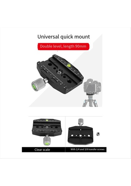 70MM Kamera Kelepçesi Hızlı Bırakma Kelepçesi Tripod Kafa Montajı Adaptör Taşınabilir Stand Kelepçesi Arca Isviçre Plakası (Yurt Dışından) fırsatları