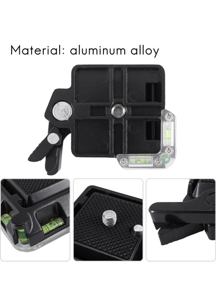 Hızlı Bırakma Plakası Platformu Montaj Kamera Tripod Monopod Top Kafası Dslr Kamera QR40 1/4 3/8 Vida (Yurt Dışından) indirimleri