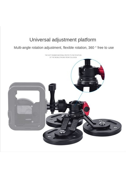 Gopro Magnet Chuck Vantuz Kupası Için Sabit Eylem Kamerası Gimbal Montajı Tutucu ile Aksiyon Kamera Aksesuarları (Yurt Dışından) modelleri