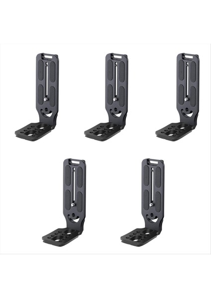 5x Dslr Kamera L Braket Dikey Yatay Anahtarlama Tripod Hızlı Bırakma Plakası Canon Nikon Sony Osmo Ronin Zhiyun (Yurt Dışından)