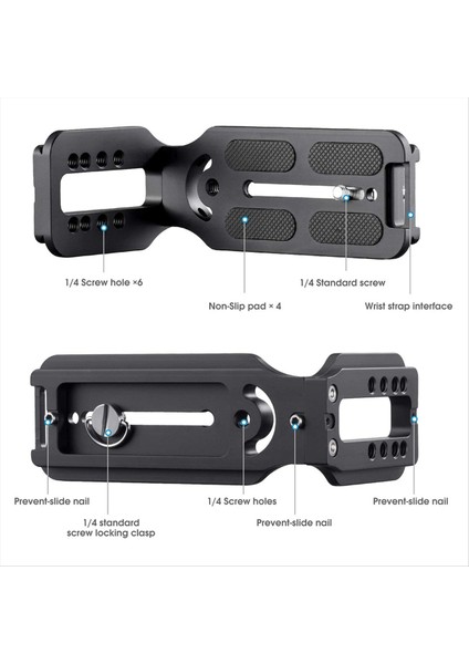 5x Dslr Kamera L Braket Dikey Yatay Anahtarlama Tripod Hızlı Bırakma Plakası Canon Nikon Sony Osmo Ronin Zhiyun (Yurt Dışından) fiyatları