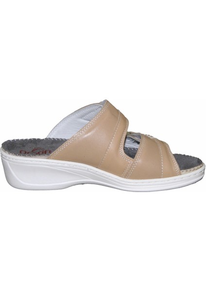 Kadın Anatomik Konfor Terliği 301 - Kum Beji