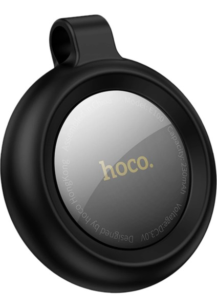 E100 Graceful Intelligent Apple Find My Özellikli Anti-Lost Airtag Takip Cihazı - Siyah fiyatları