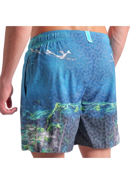Water Prints Beach Erkek Beyaz Deniz Şortu 007152800 indirimleri