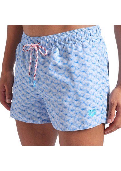Water Prints Beach X-Short Ao Erkek Mavi Deniz Şortu 008928810 fırsatları