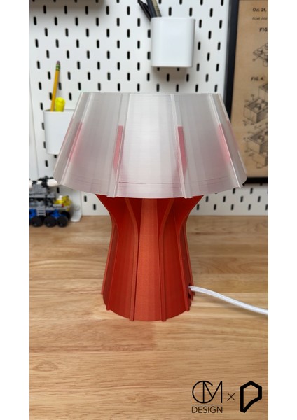 Modern Nervürlü Lamba