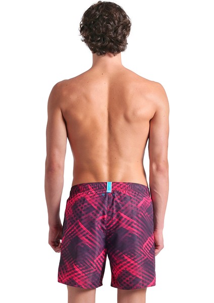 Water Prints Beach Erkek Mor Deniz Şortu 007153911 fiyatları