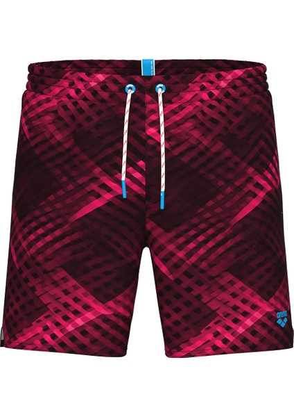 Water Prints Beach Erkek Mor Deniz Şortu 007153911