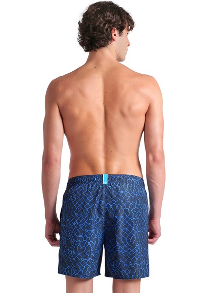Water Prints Beach Erkek Mavi Deniz Şortu 007153711 fiyatları