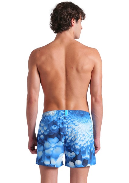 Water Prints Beach Erkek Mavi Deniz Şortu 007159720 fiyatları