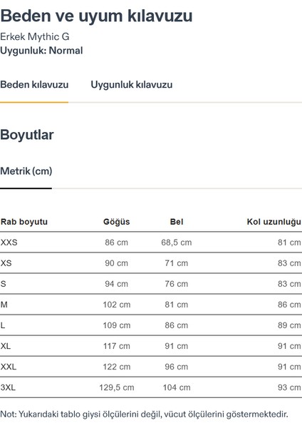 Mythic G 1000 Fill Erkek Kaz Tüyü Ceket Siyah - Xl