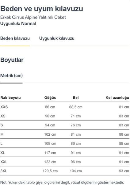 Cirrus Alpine Yalıtımlı Erkek Primaloft Ceket L - Kırmızı