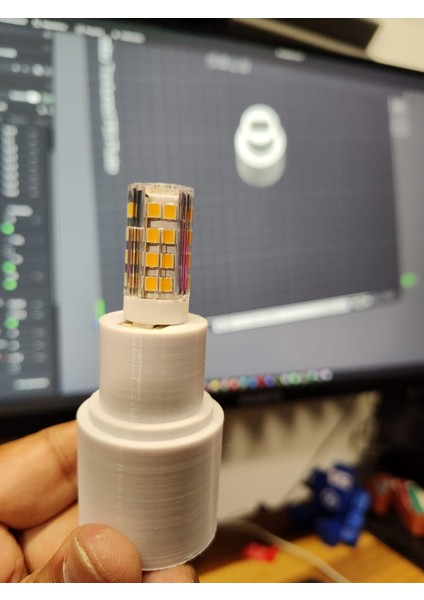 E27 Taban Lambası Için G9 Soket Adaptörü indirimleri