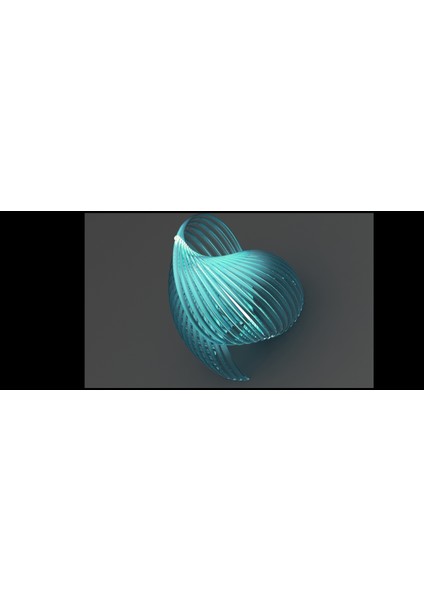 Bir Bükülme ile Lamba