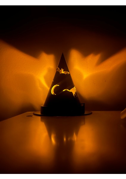 Cadı Şapkası Gölge Lambası