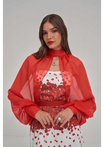 Straplez Desenli Kumaş Midi Elbise modelleri