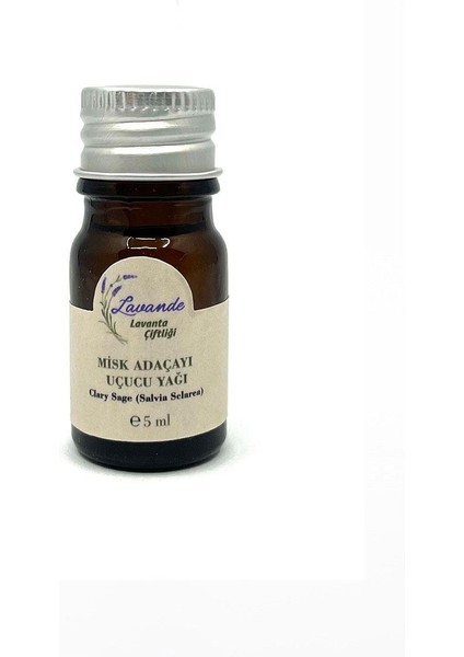 Misk Adaçayı Uçucu Yağı (Clary Sage) 5 ml (2025 Üretimi)