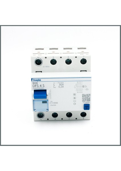 4X80A Rccb 300MA (A Tipi Kaçak Akım Rölesi) (S:selective) fiyatları