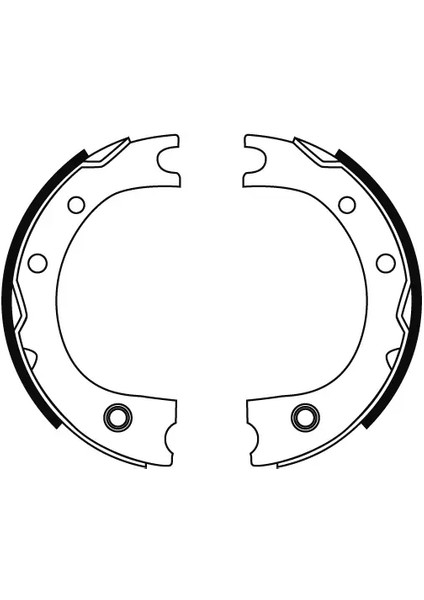 GS8716 - El Fren Balatası Arka - Trw fiyatları