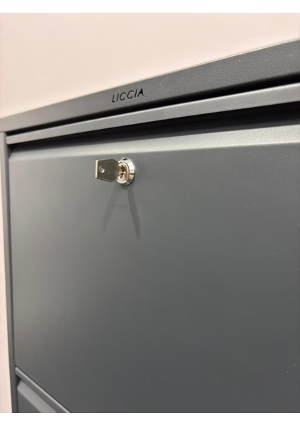 Metal Ayakkabılık 3 Lü Antrasit Kilitli Model indirimleri