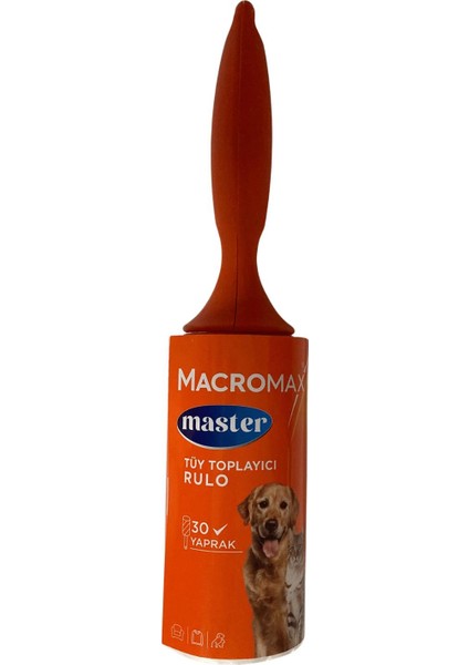 Macromax - Master Tüy Toplayıcı Rulo 30 Yaprak