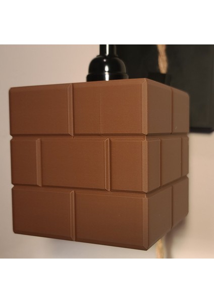 Tuğla Abajur - Video Oyunundan Esinlenen Fonksiyonel Sanat