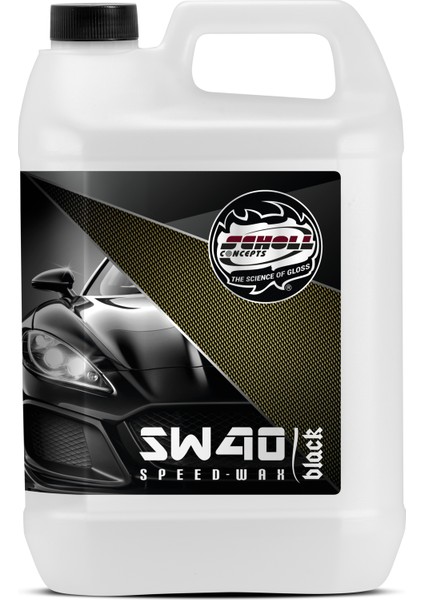 SW40 Black Speed Wax 5 Ltr.