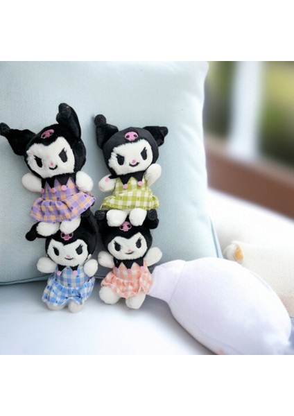 Kuromi Peluş Anahtarlık Çanta Aksesuarı Sevimli Kaliteli Oyuncak Figürlü Peluş Model Seçenekli 1ADET