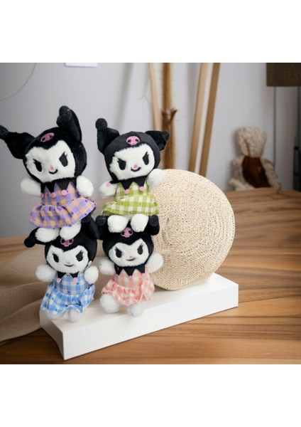 Kuromi Peluş Anahtarlık Çanta Aksesuarı Sevimli Kaliteli Oyuncak Figürlü Peluş Model Seçenekli 1ADET fiyatları