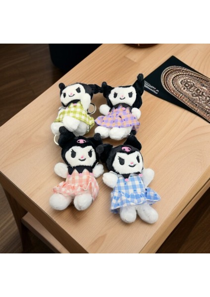 Kuromi Peluş Anahtarlık Çanta Aksesuarı Sevimli Kaliteli Oyuncak Figürlü Peluş Model Seçenekli 1ADET modelleri
